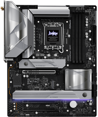 Asrock Материнская плата ASRock Z890 LiveMixer WiFi