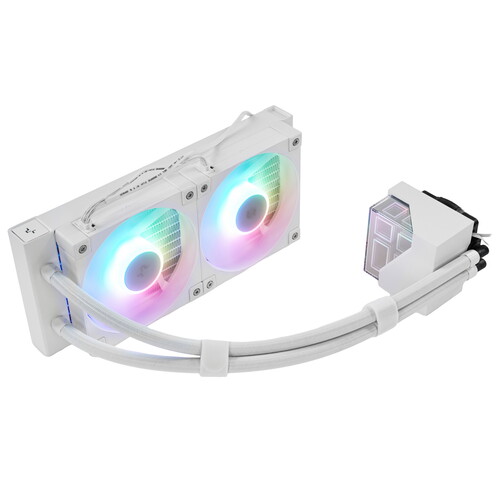 DEEPCOOL Система охлаждения DEEPCOOL LT240 WH ARGB  белая