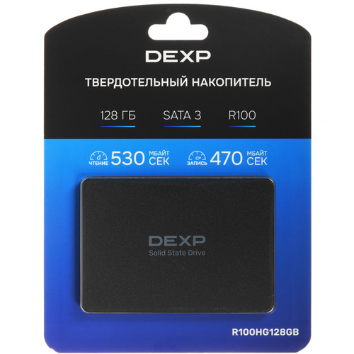 DEXP 128 ГБ 2.5" SATA накопитель DEXP R100 [R100HG128GB]