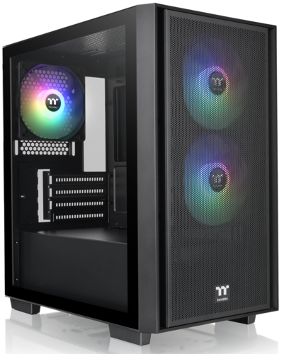 Thermaltake Корпус Thermaltake Versa H16 TG ARGB [CA-1Y8-00S1WN-01] черный