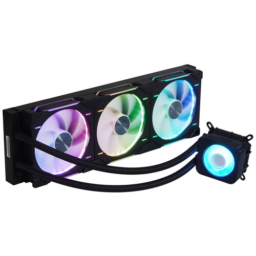 PHANTEKS Система охлаждения Phanteks Glacier One 420D30 X2 черная
