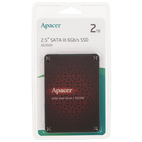 Apacer 2000 ГБ 2.5" SATA накопитель Apacer AS350X [AP2TBAS350XR-1]