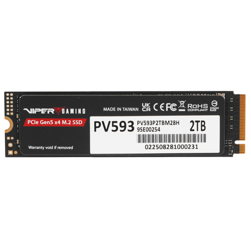Patriot Memory 2000 ГБ M.2 NVMe накопитель Patriot Viper PV593 [PV593P2TBM28H]