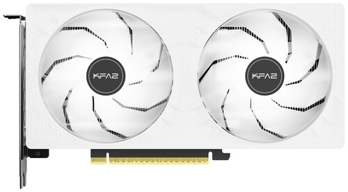 KFA2 Видеокарта KFA2 GeForce RTX 5050 CORE OC 2FAN LED White [55NSL8MHCZBK]