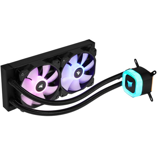 Corsair Система охлаждения Corsair H100 RGB черная