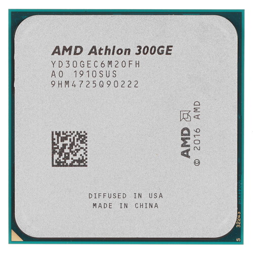AMD Процессор AMD Athlon 300GE OEM