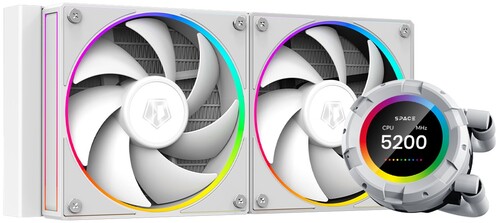 ID-Cooling Система охлаждения ID-COOLING SL240  белая