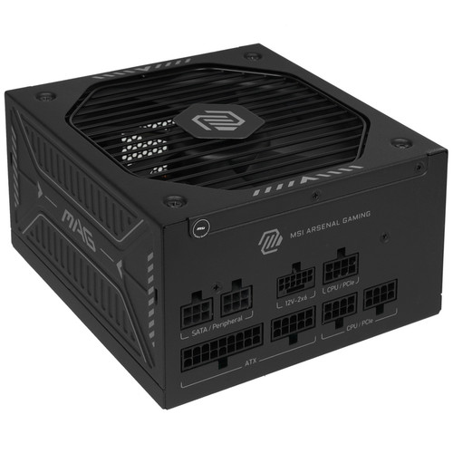 MSI Блок питания MSI MAG A750GLS PCIE5 [306-7ZPHX11-HD8] черный
