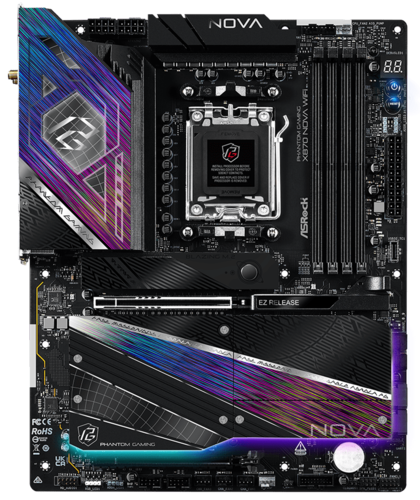 Asrock Материнская плата ASRock Phantom Gaming X870 NOVA WIFI