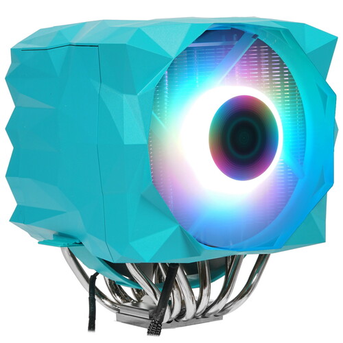 Iceberg Thermal Кулер для процессора Iceberg Thermal IceSLEET X7 [ICESLEETX7-D0A] бирюзовый