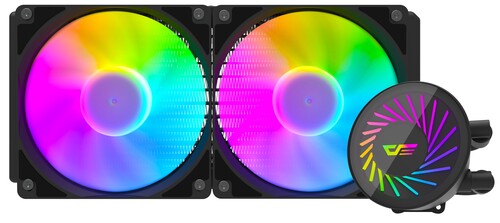 DarkFlash Система охлаждения DarkFlash Radiant DCS 240 черная