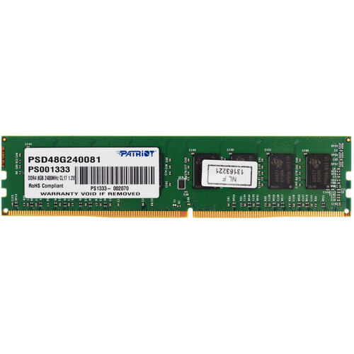 Patriot Memory Оперативная память Patriot Signature [PSD48G240081] 8 ГБ