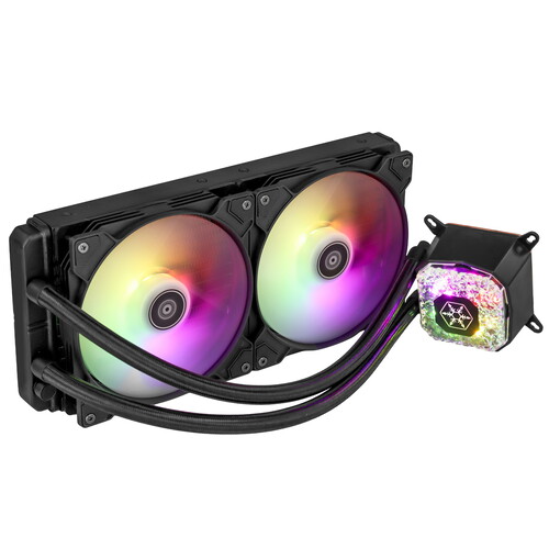 SilverStone Система охлаждения Silverstone SST-IG280-ARGB черная