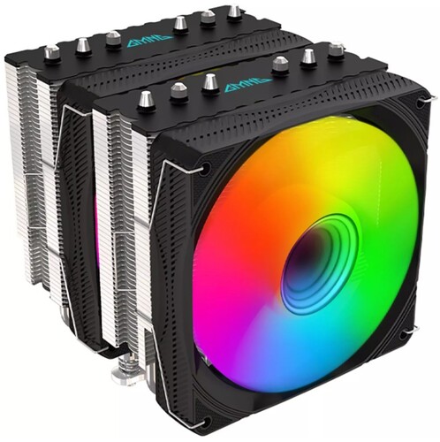 GMNG Кулер для процессора GMNG GG-CPC250-ARGB1 [GG-CPC250-ARGB1-BK] черный