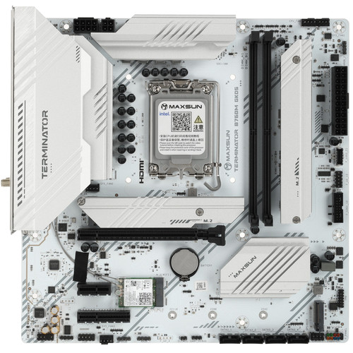 MaxSun Материнская плата MAXSUN Terminator B760M GKD5 ICE
