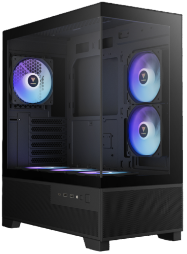 GAMDIAS Корпус GAMDIAS AURA GC12 ARGB [16332-622GB-30000-G] черный