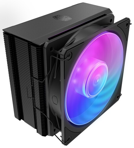 CoolerMaster Кулер для процессора Cooler Master HYPER 212 3DHP BLACK ARGB [MAY-T2HP-217PA-R1] черный