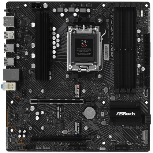 Asrock Материнская плата ASRock B650M PG Lightning