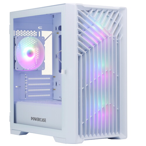 PowerCase Корпус PowerCase Mistral Micro X4W [CMMXW-L4] белый