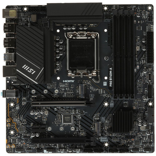 MSI Материнская плата MSI PRO B760M-A