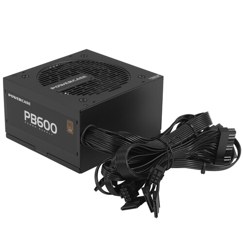 PowerCase Блок питания PowerCase PB600 [PS-600B-DC] черный