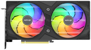 KFA2 Видеокарта KFA2 GeForce RTX 5060 ROCK(X) OC 2FAN RGB Black [56NSN8MDDAEK]