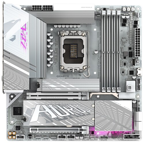 GIGABYTE Материнская плата GIGABYTE Z890M AORUS ELITE WIFI7 ICE