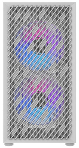 Iron Pride Корпус Iron Pride WARRIOR Z1 [Z1White+3xARGB] белый