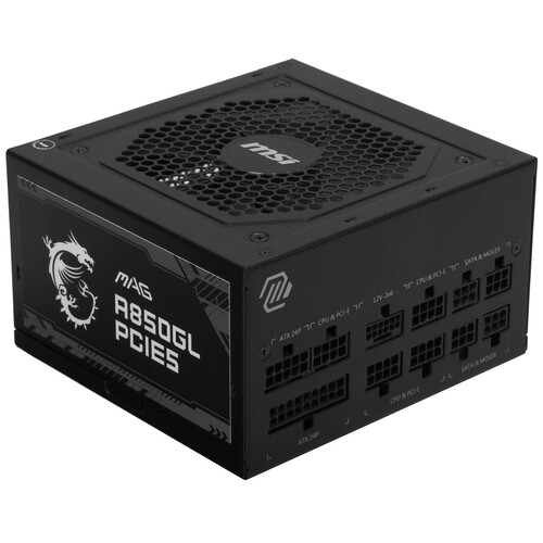 MSI Блок питания MSI MAG A850GL PCIE5  черный