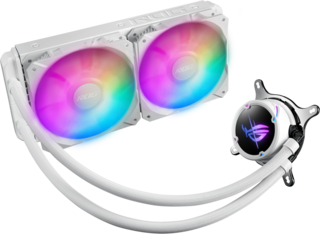 ASUS Система охлаждения ASUS ROG STRIX LC II 240 ARGB белая