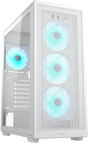 Cougar Корпус Cougar MX220 RGB [MX220 White] белый