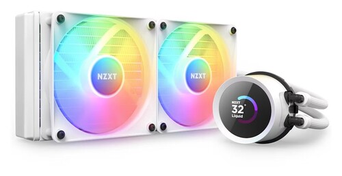NZXT Система охлаждения NZXT Kraken 240 RGB  белая