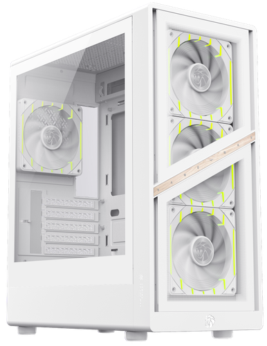 GameMax Корпус GameMax AERIS 330 GW [AERIS330GW] белый