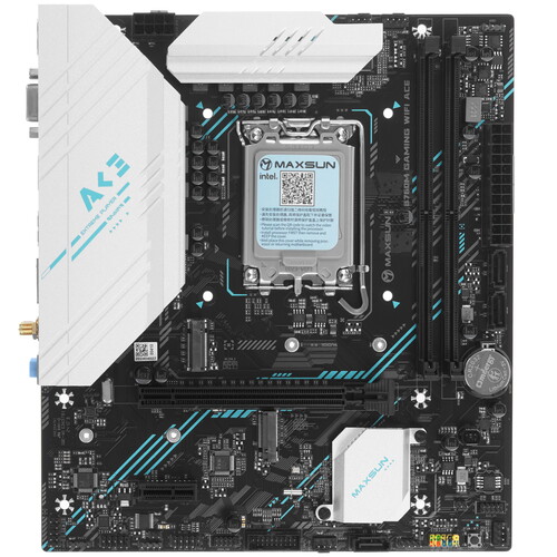 MaxSun Материнская плата MAXSUN B760M GAMING WIFI ACE
