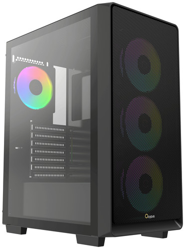 Ocypus Корпус Ocypus Gamma C60 ARGB [Gamma-C60-BKG400XX-GL] черный