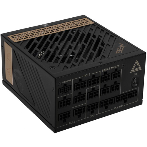 MSI Блок питания MSI MEG Ai1300P PCIE5 [306-7ZP4A11-CE0] черный