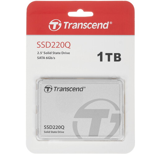 Transcend 1000 ГБ 2.5" SATA накопитель Transcend 220Q [TS1TSSD220Q]