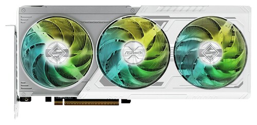 Asrock Видеокарта ASRock AMD Radeon RX 9070 XT Steel Legend [RX9070XT SL 16G]
