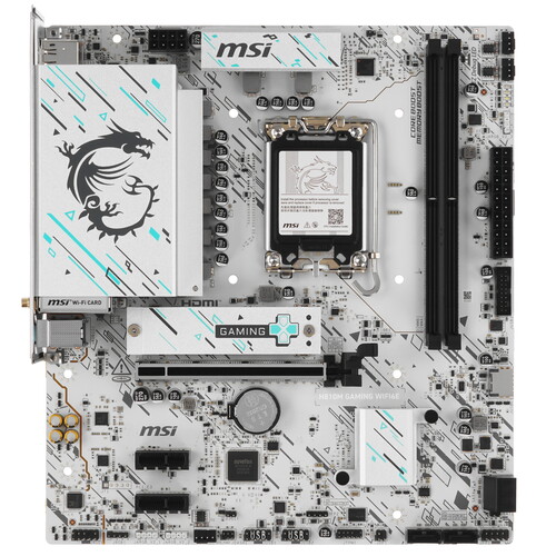 MSI Материнская плата MSI H810M GAMING WIFI6E