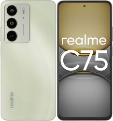 realme 6.72" Смартфон realme C75 128 ГБ золотистый