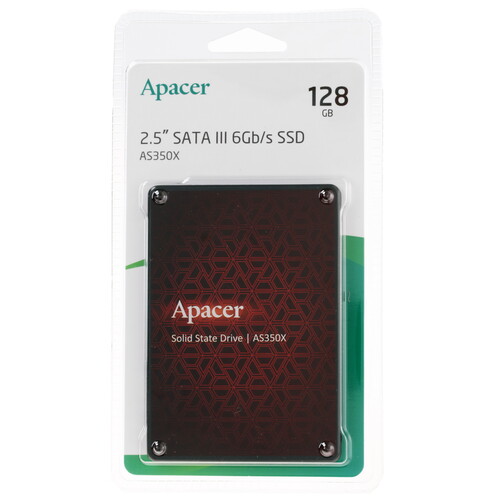 Apacer 128 ГБ 2.5" SATA накопитель Apacer AS350X [AP128GAS350XR-1]