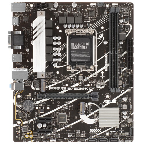 ASUS Материнская плата ASUS PRIME B760M-K D4