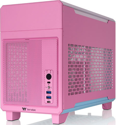 Thermaltake Корпус Thermaltake TR100 [CA-11A-00SANN-00] розовый