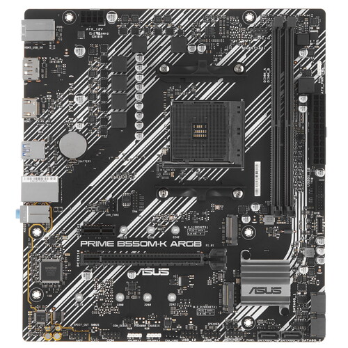 ASUS Материнская плата ASUS PRIME B550M-K ARGB