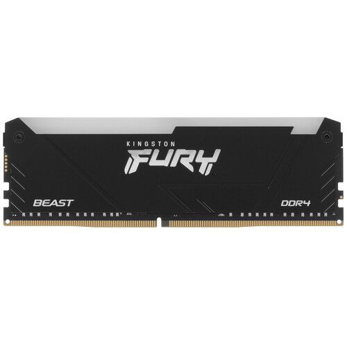 Kingston FURY Оперативная память Kingston FURY Beast Black RGB [KF432C16BB2A/8WP] 8 ГБ