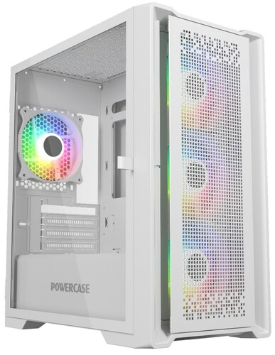 PowerCase Корпус PowerCase ByteFlow Micro [CAMBFW-A4] белый