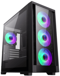 GameMax Корпус GameMax Defender TG [ГС-00007430] черный