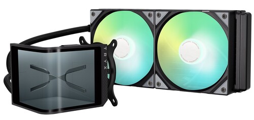 TRYX Система охлаждения TRYX PANORAMA SE ARGB 240 черная
