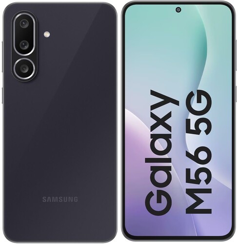 Samsung 6.74" Смартфон Samsung Galaxy M56 5G 256 ГБ черный