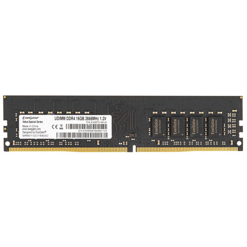 ExeGate Оперативная память ExeGate Value Special OEM [EX287014RUS] 16 ГБ